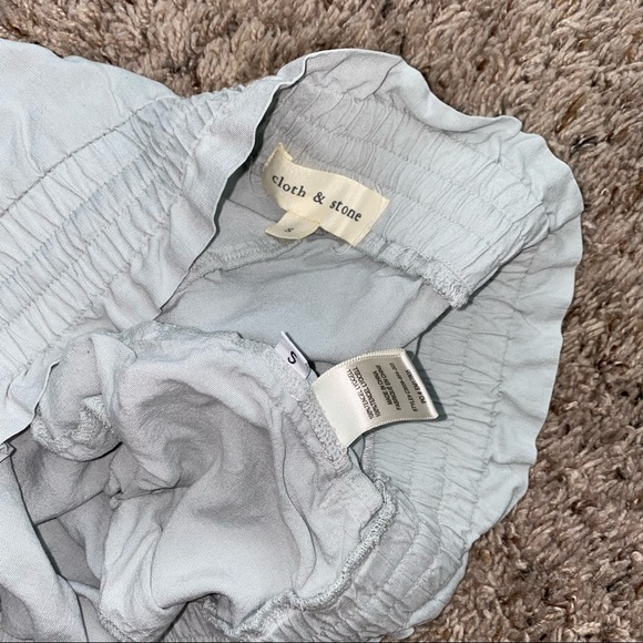 Anthropologie Cloth & Stone Raw Edge Shorts - Picture 5 of 5